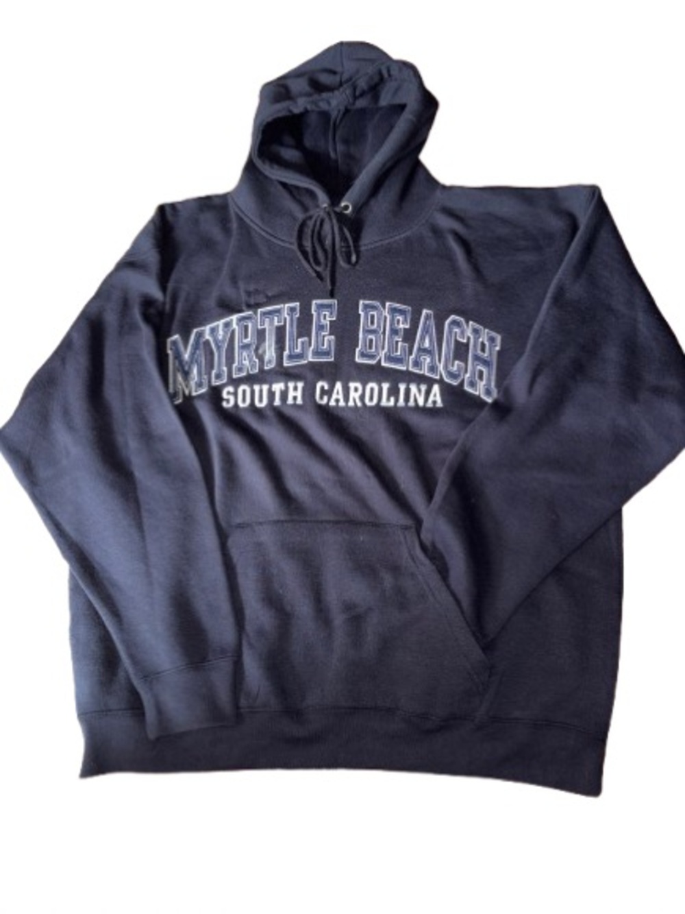Myrtle Beach South Carolina Men's Navy Hoodie NWOT Size Large